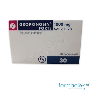 Гроприносин форте 1000мг №30 шахмал Gedeon Richter